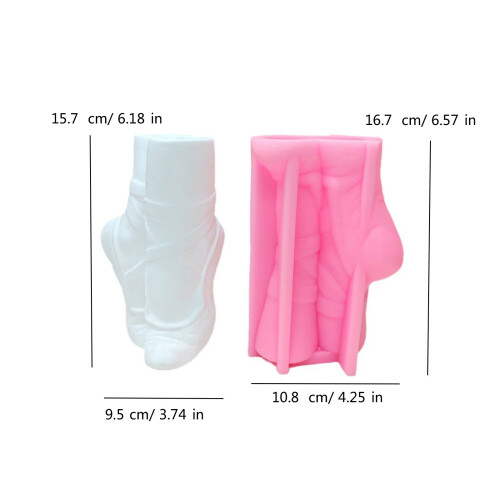 Ballet Shoe Shape Resins Molds for Making Vase Table Decorations 2