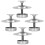 4pcs Stainless Steel Beehive Base Ant Stand Feet 9