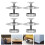 4pcs Stainless Steel Beehive Base Ant Stand Feet 3