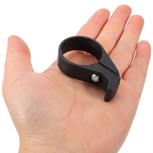 2pcs Folding Bike Chain Guide Deflector Cover Black Plastic 2