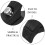 2pcs Folding Bike Chain Guide Deflector Cover Black Plastic 4