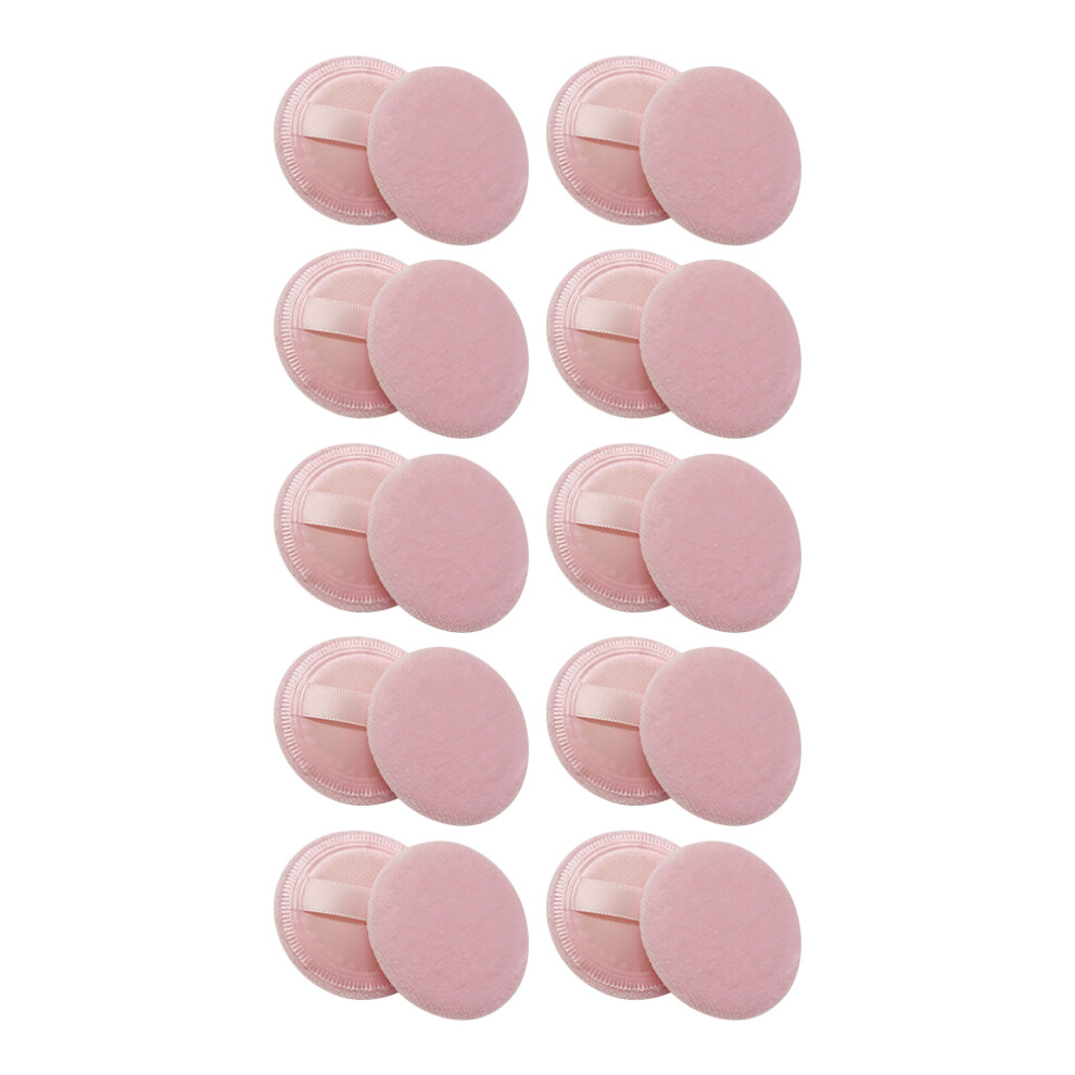 Ohphcall 20Pcs Foundation Puff Cotton Makeup Pad For Daily Makeup Women