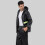 Raindrops Riding Rain Poncho Raincoats 1 Set Black Waterproof 9