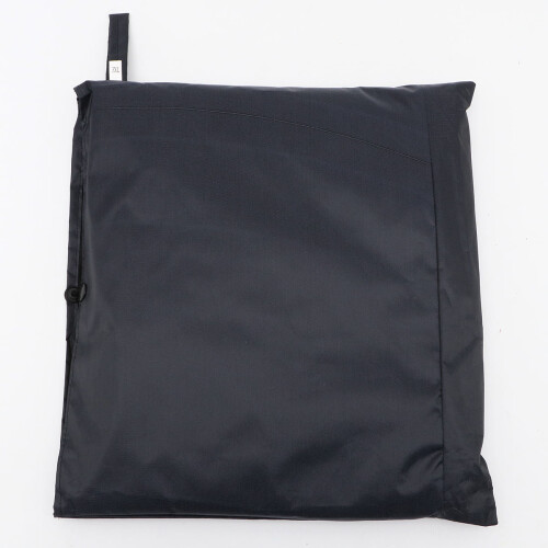 Raindrops Riding Rain Poncho Raincoats 1 Set Black Waterproof 2
