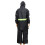 Raindrops Riding Rain Poncho Raincoats 1 Set Black Waterproof 10