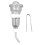 One Set Hamster Hanging Water Bottle Automatic Feeder 1