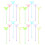 25Pcs Acrylic Stirring Sticks 22Cm For Bar Restaurant 6