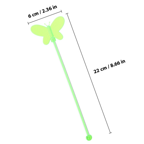 25Pcs Acrylic Stirring Sticks 22Cm For Bar Restaurant 1
