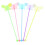 25Pcs Acrylic Stirring Sticks 22Cm For Bar Restaurant 11