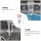 One Set Hamster Hanging Water Bottle Automatic Feeder 11