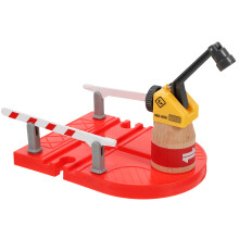 Funny Kids Model Decorative Crane Playing Train Toy