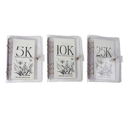 2500-raster Geldbesparende uitdaging Bindmiddel 10K/5K/2,5K-5K 1
