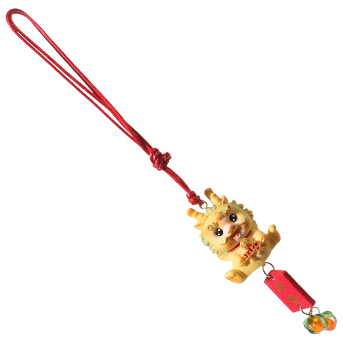 Car Hanging Pendant Dragon Shape Rearview Mirror Decor