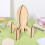 2Pcs 3D Rocket Puzzle Model Toy Wooden Assembly Puzzle 3