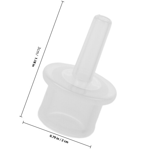 50Pcs Bottle Feeder Accessory Straw Connector Adapter Hose 1