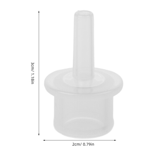 50Pcs Bottle Feeder Accessory Straw Connector Adapter Hose 2