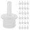 50Pcs Bottle Feeder Accessory Straw Connector Adapter Hose 10