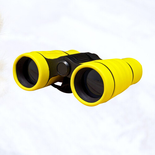 4X Adjustable Children Binoculars For Bird Watching Yellow 2