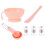 Silicone Mask Bowls Set With Silica Reusable Diy Tools 7