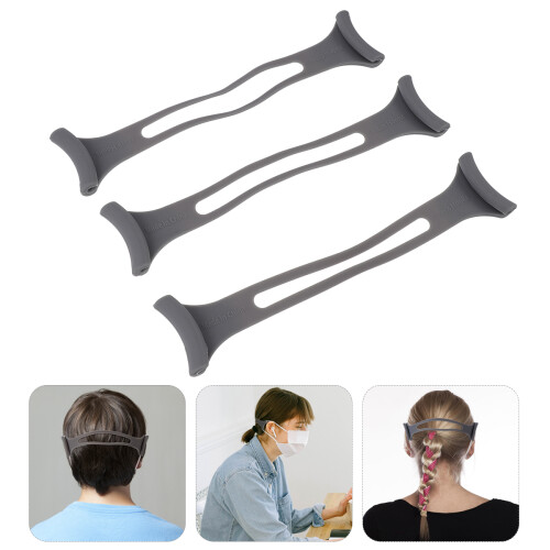 3 Pcs Silicone Mask Extension Buckle Ropes Hook Practical Extender