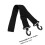 2Pcs Adjustable Ski Boots Carrying Strap Durable Nylon Outdoor Use 2