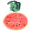 1 Set Watermelon Baby Flannel Blanket with Cap 2