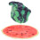 1 Set Watermelon Baby Flannel Blanket with Cap 7