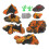 One Set Volcano Model Statue For Sand Table Landscaping Decoration 7