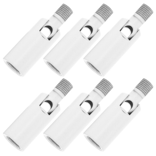 6 Pcs Universal Turn Light Connectors Ceiling Lamp Adapters
