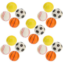20Pcs Mini Foam Squeeze Balls For Sports And Stress Relief