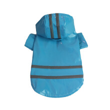 Reflecterende regenkleding bodycover met hoed-Blauwe M