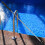 Raindrops Pool Pole Hook Stainless Steel 1set 72.0x1.1x1.1in 6