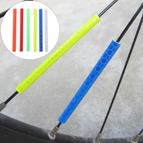 72Pcs Creative Bike Spokes Wheel Reflectors Security Tapes 1