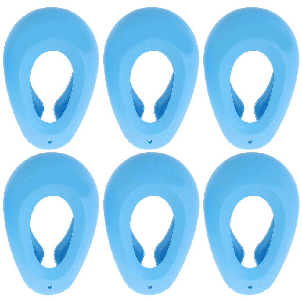 Ohphcall 3 Pairs Silicone Hair Dye Ear Covers For Coloring Protection