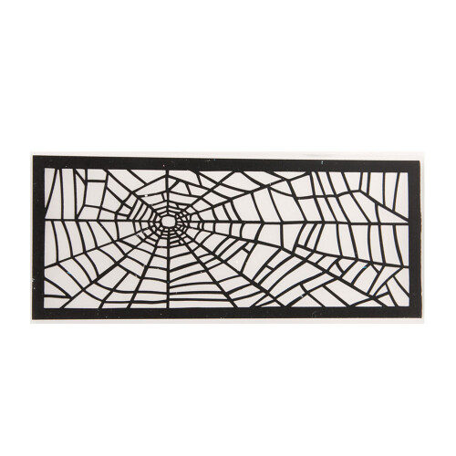 Embossing Folder Spiderweb Card Making for DIY Scrapbooking