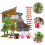 1Set Mini Speelgoed Met PVC Materialen Kinderen 10