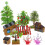 1Set Mini Speelgoed Met PVC Materialen Kinderen 7