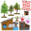 1Set Mini Speelgoed Met PVC Materialen Kinderen 6