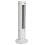 Usb Powered Tower Shape Mini Leafless Handheld Fan Cold Air White 3