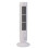 Usb Powered Tower Shape Mini Leafless Handheld Fan Cold Air White 6