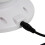 Usb Powered Tower Shape Mini Leafless Handheld Fan Cold Air White 11