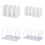 Delicate Bedroom Closet Storage Divider Multifunctional-White 5 2