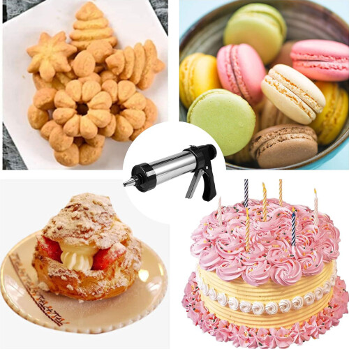 Presse à biscuits, buses de crème, outils de cuisson de 1