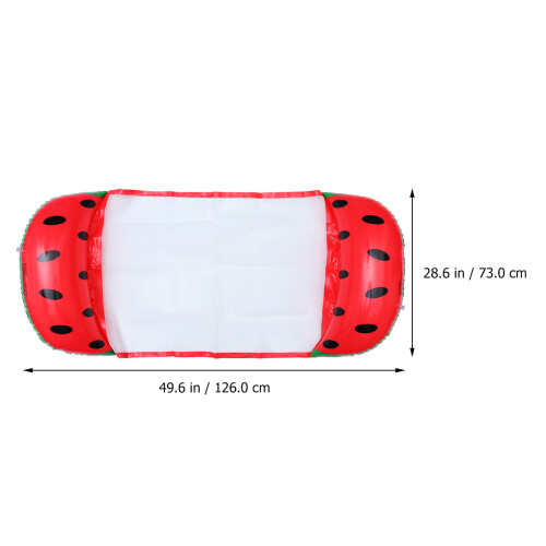 Inflatable Float Floating Mat Oval Pvc 1pack Swimming Pool 1