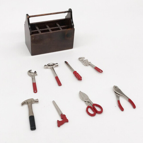 1 Set Mini House Repair Tools And Simulation Toolbox Model Toys 2