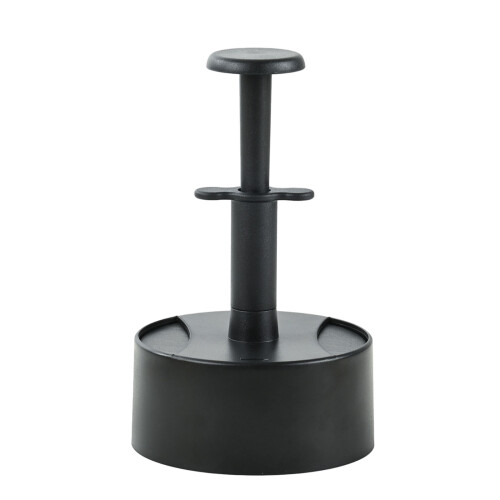 ABS Burger Patty Press Mold Hamburger Pasteitjes Maker-Zwart