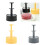 ABS Burger Patty Press Mold Hamburger Pasteitjes Maker-Zwart 3
