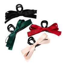 Pinces à cheveux élégantes, 4 couleurs, nœud papillon, pour