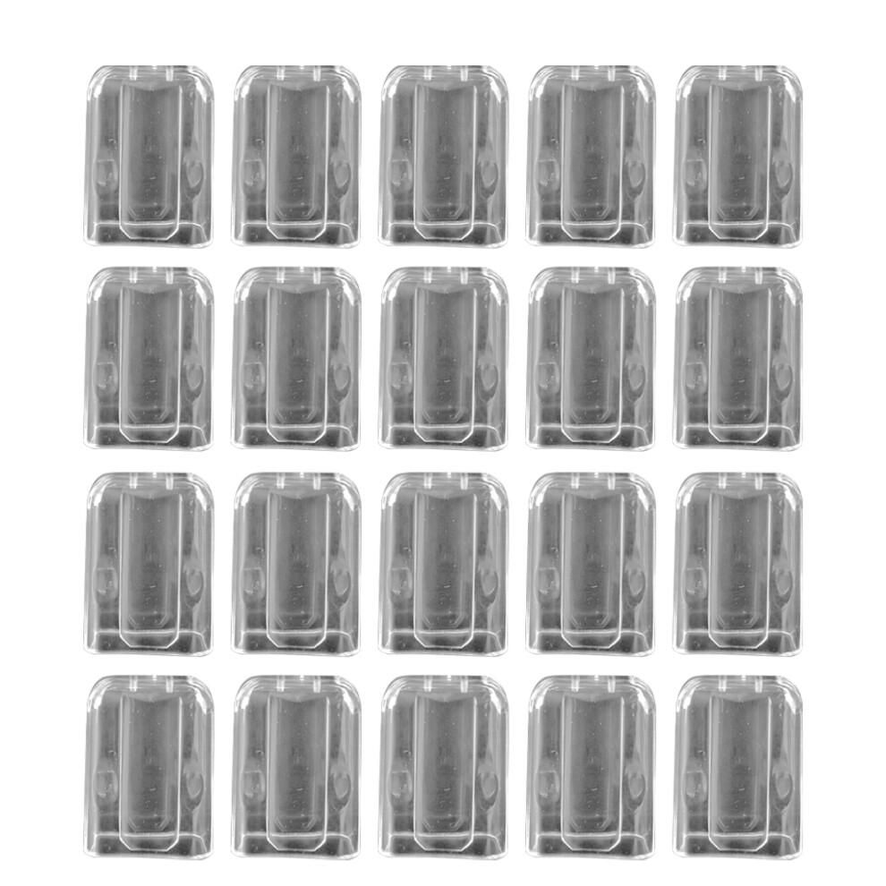 Totority 20Pcs Electric Toothbrush Head Cover Travel Dustproof Protective Cap