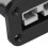Schwarzer ABS-Batterieladestecker, 15